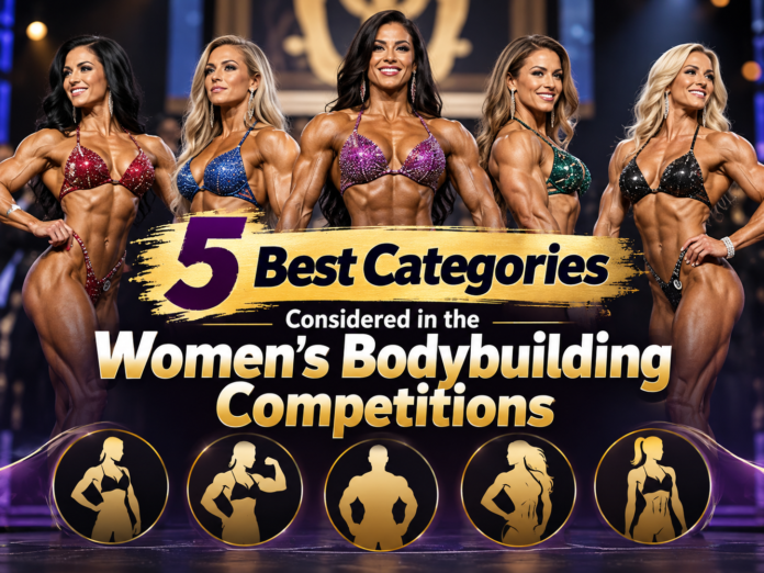 5 Best Categories Considered in the Women's Bodybuilding Competitions