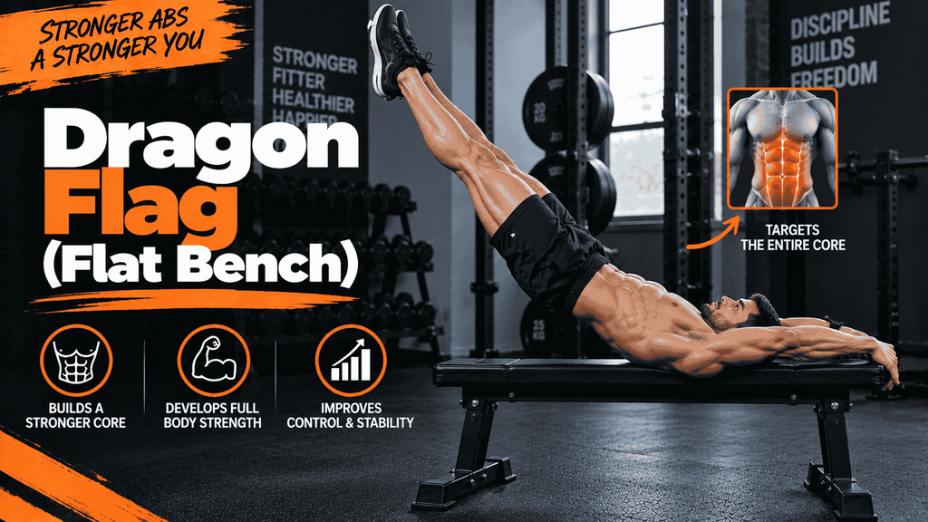 Dragon Flag (Flat Bench