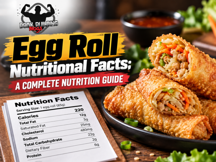 Egg Roll Nutritional Facts: A Complete Nutrition Guide