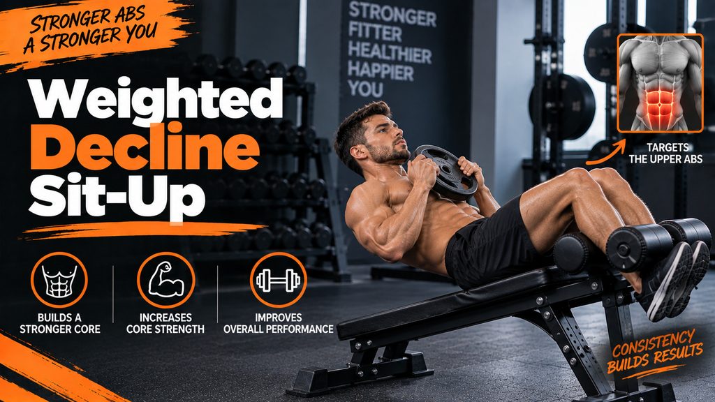 Weighted Decline Sit-Up