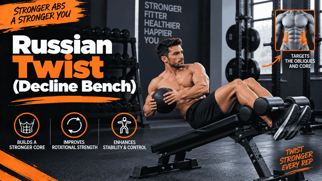 Russian Twist (Decline Bench)