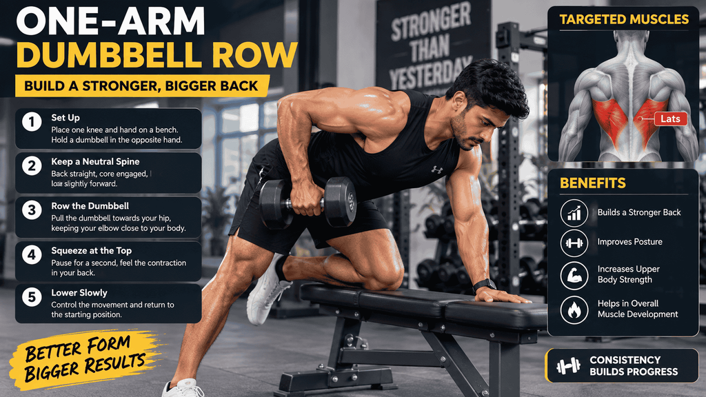 One-Arm Dumbbell Row